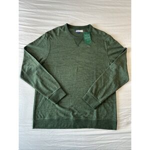 Artefact Mens Olive Green Knit Pullover Sweater Cotton Blend Sz XL New With Tags